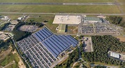 Luftaufnahme Weeze - Gelände des Flughafen Airport Weeze Flughafen ...