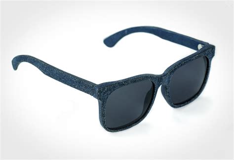 solid denim sunglasses by mosevic lumberjac