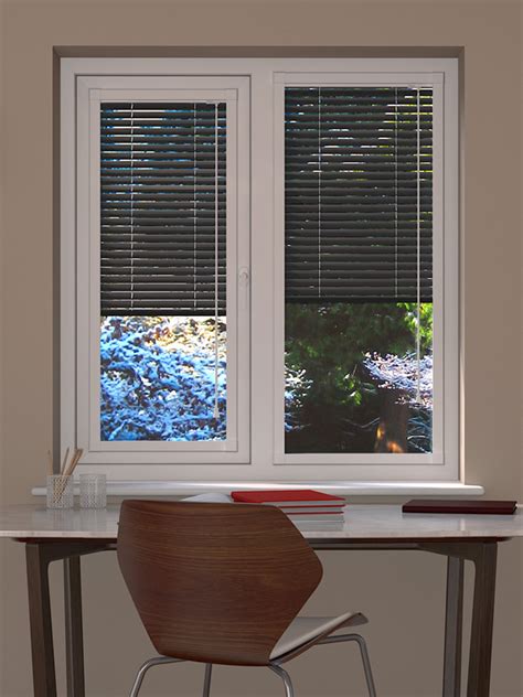 Metallic Dark Grey Perfect Fit Venetian Blind Blinds Direct Online