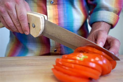 Folding Kitchen Knife 23 Steps With Pictures Instructables