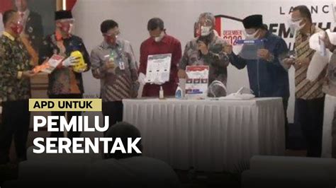 KPU Launching Pemilu Serentak 2020 Ketua KPU Petugas Kami Akan