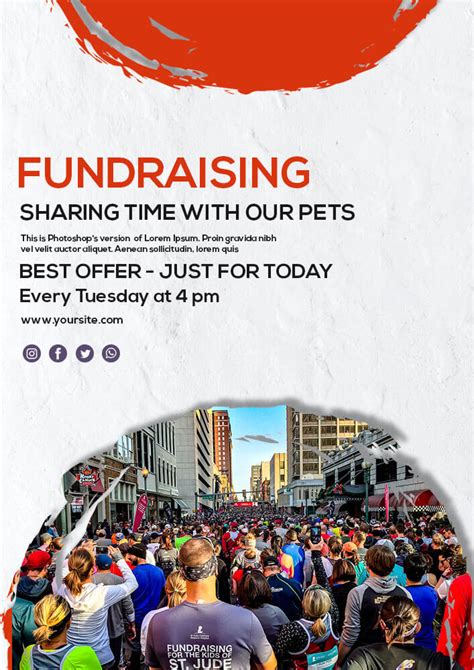 Better Fundraising Posters Templates For Free