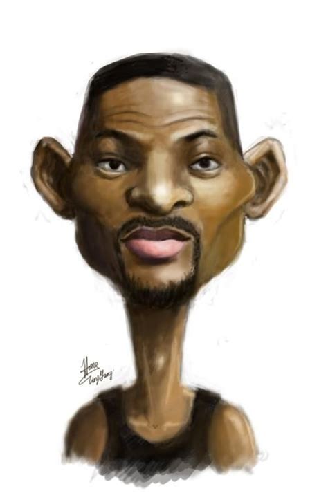 How To Draw The Caricature Of Will Smith Step By Step Con Imágenes