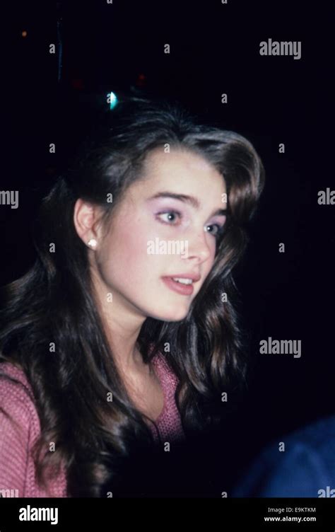 Brooke Shields 1980 Banque Dimage Et Photos Alamy