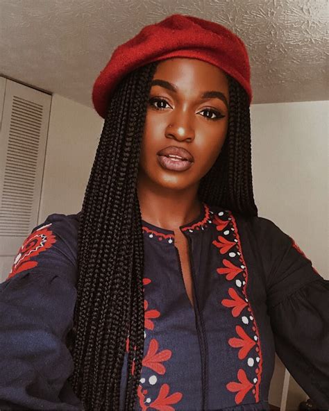 Issa Rae S Summer Box Braids Glowy Beauty Look On Essence S April 2019