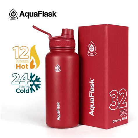 Aquaflask 32oz40oz Wide Mouth With Cap Lid Vacuum Insulated Drinking