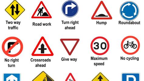 Learn The Meanings That Traffic Symbols And Signs Have To You