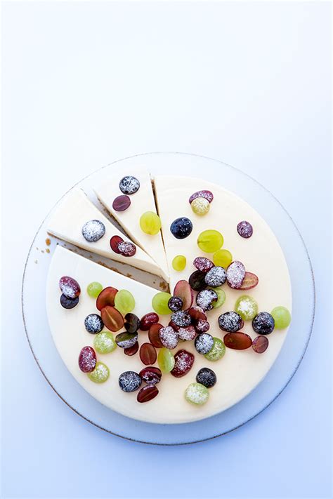 Chilled Out Grape Topped Cheesecake You Magazine