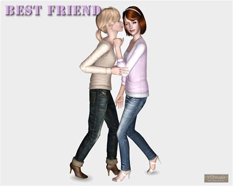 Entertainment World My Sims 3 Blog Best Friend Poses By