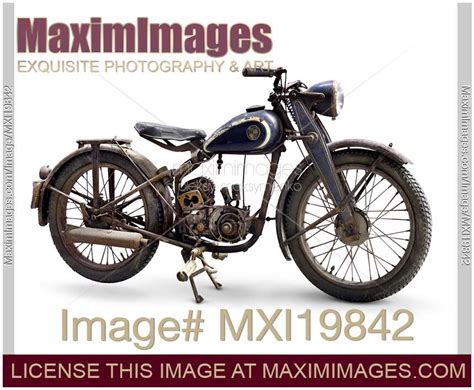 Stock Photo Puch 125 Vintage Motorcycle Maximimages