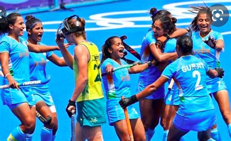 Tokyo Olympics The Indian Womens Hockey Team Beats Australia To Enter