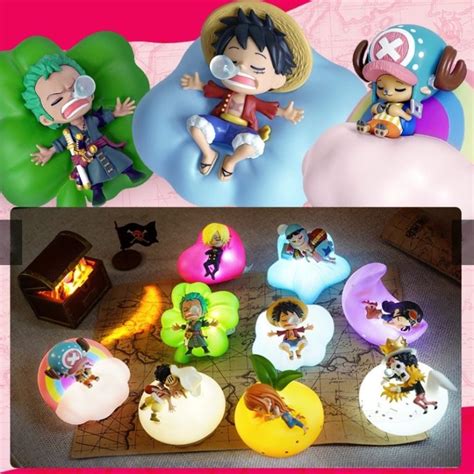 Official Sleeping One Piece Night Light Blind Box Straw Hat Pirates