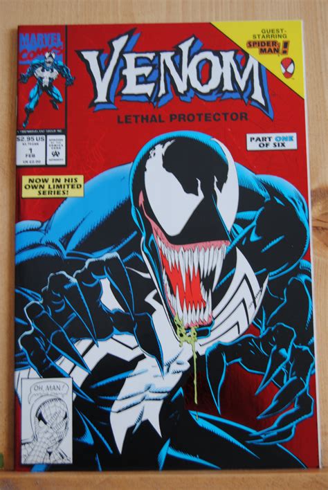 Venom 1 1992 High Grade Key Book 1st Solo Venom Comic Books