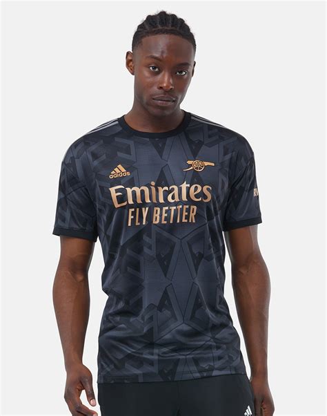 Adidas Adult Arsenal 2223 Away Jersey Black Life Style Sports Ie