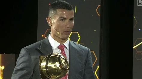 Ronaldo Named Player Of The Century At Globe Soccer Awards