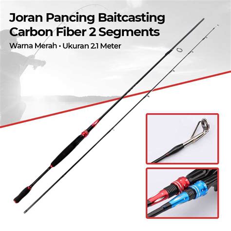 Jual Kabinwang Joran Pancing Baitcasting Spinning Carbon Fiber