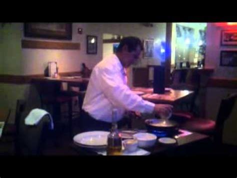 Vesuvio Chef Owner Dessert Flambe Youtube