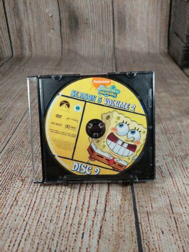 Spongebob Squarepants Season 5 Volume 2 Disc 2 Dvd Ebay