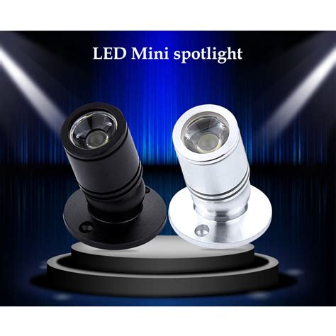 3w Led Recessed Cabinet Mini Spot Light Downlight 12v Dc 220v Jewelry