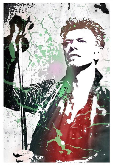 David Bowie poster | David bowie poster, David bowie wallpaper, David bowie art