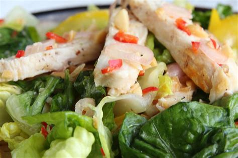 chicken salad with thai dressing mama woon s kitchen