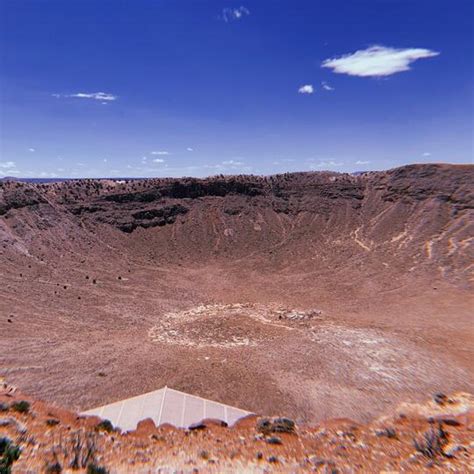 Barringer Crater In Winslow Az