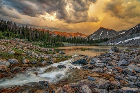 Mountain Glow Photograph By Leland D Howard Fine Art America