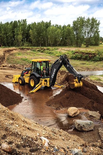 John Deere Rounds Out L Series Backhoe Portfolio With Powerful 710l