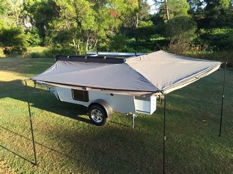 Image Of Riptide Teardrop Campers Awning Tent Offroad Camper Awnings