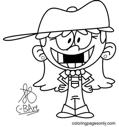 The Loud House Coloring Pages Lola