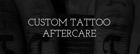 Aftercare Nomadic Tattoo