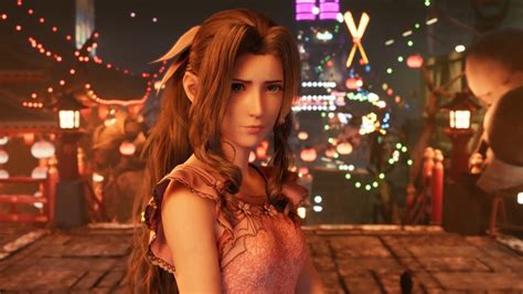 Final Fantasy Vii Remake Aerith Gets A New Look 1080p Youtube