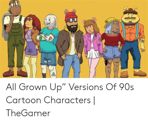90s Cartoon Characters All Grown Up Telegraph