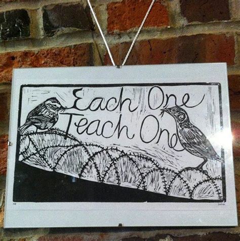 Each One Teach One Eachoneteachone Telltrend Novelty Sign Teaching