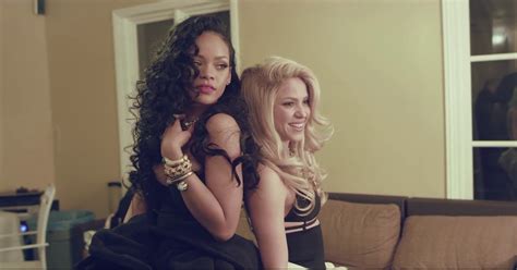 shakira feat rihanna cant remember to forget you 15 gotceleb