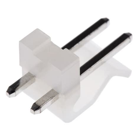 5pcs 2 Pin Molex Cpu 396mm Male Connector Straight Header Pin Size