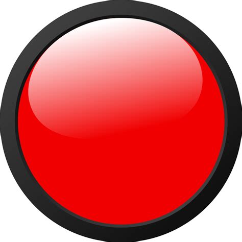 Download Red Glow Png Download Red Traffic Light Icon