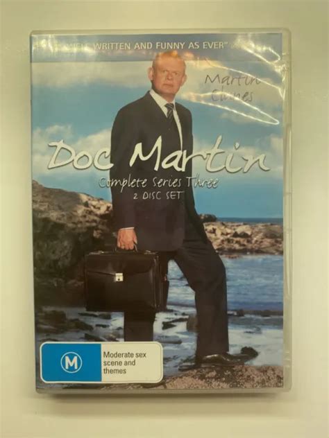 Doc Martin Season 3 Dvd Tv Series 2 Disc Set Region 4 Pal Free