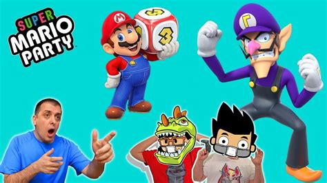 Super Mario Party Edu Y Aby Vs Abrelo Game Youtube