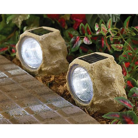 2 Rock Solar Lights 158838 Solar And Outdoor Lighting At Sportsmans Guide