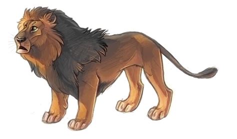 How to draw an anime lion. Quick Lion by Ayem on @DeviantArt | Animal drawings