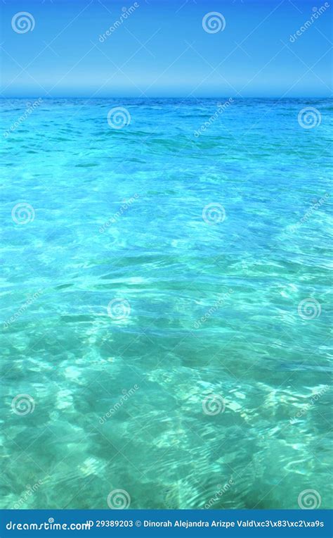 Turquoise Water Stock Image Image Of Holidays Water 29389203