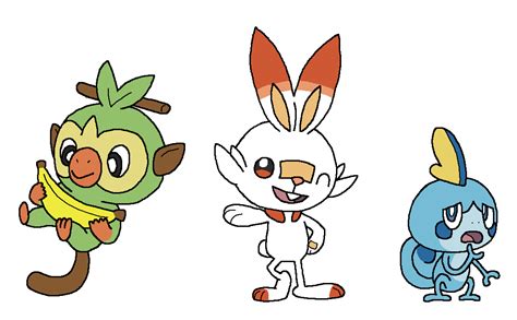 Pokemon Gen 8 Starters By Joltiklover On Deviantart