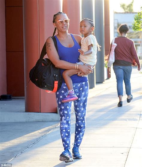Mel B Puts On A Loving Display With Her Daughter Madison Daily Mail