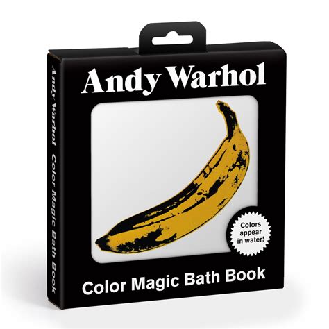 Andy Warhol Color Magic Bath Book Mudpuppy