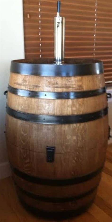 Wine Barrel Red Neck Kegerator