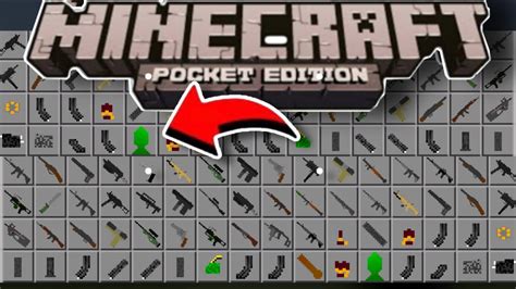 Download Now 3d Gun Mod In Minecraft Pocket Edition All Super