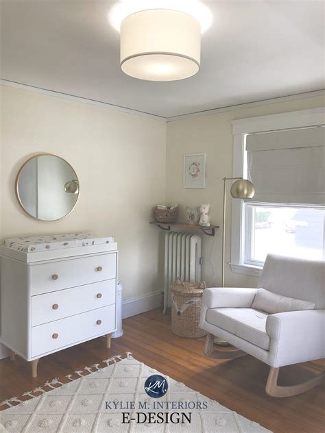 Best Cream Yellow Paint Colour Benjamin Moore Featherbed In Baby