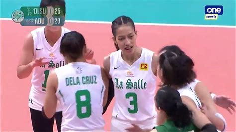 Lady Spikers Pull Away In Set 2 Uaap Season 84 Womens Volleyball Youtube