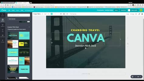Canva Web Based Graphic Design App Youtube